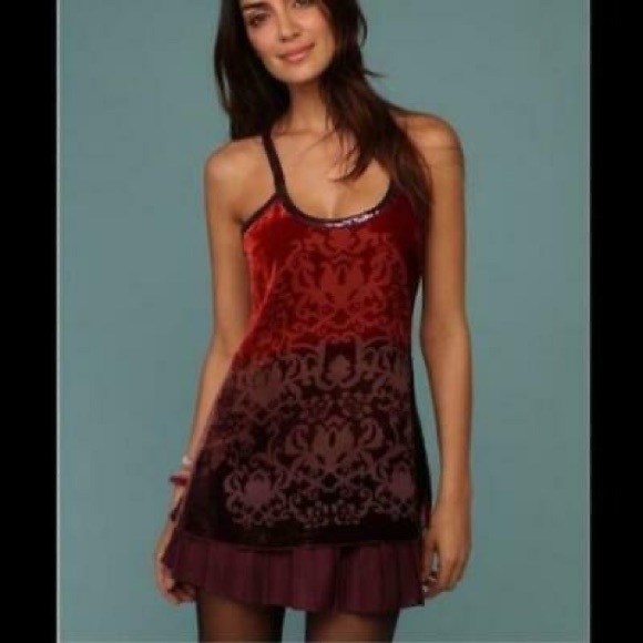 NWT Free People  Forbidden Ivy Burnout Tunic/Dress - Picture 6 of 12